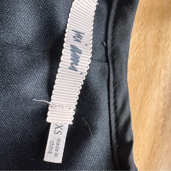 Mi Ami Black and Pink Floral Velvet Burnout Mini Dress - Picture 6 of 9